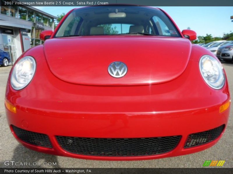 Salsa Red / Cream 2007 Volkswagen New Beetle 2.5 Coupe