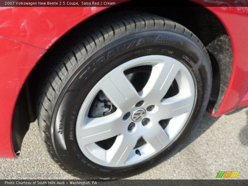 Salsa Red / Cream 2007 Volkswagen New Beetle 2.5 Coupe