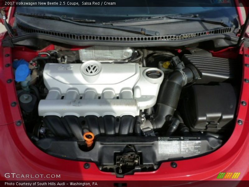 Salsa Red / Cream 2007 Volkswagen New Beetle 2.5 Coupe