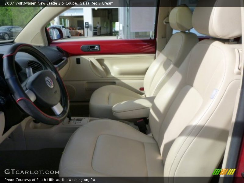 Salsa Red / Cream 2007 Volkswagen New Beetle 2.5 Coupe