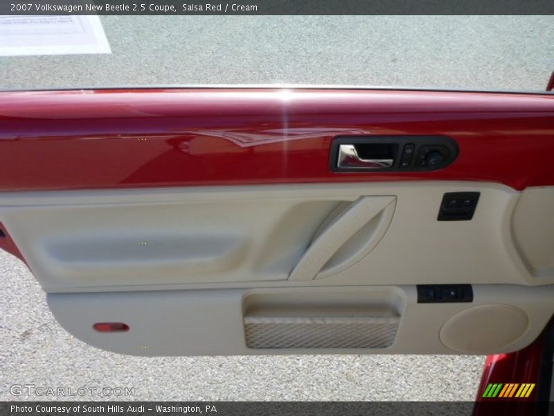 Salsa Red / Cream 2007 Volkswagen New Beetle 2.5 Coupe