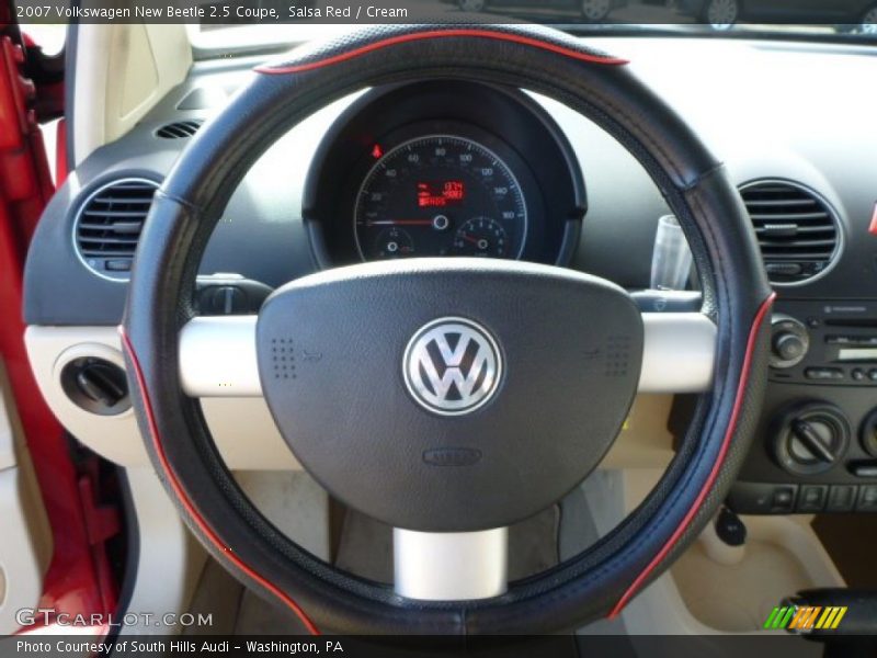 Salsa Red / Cream 2007 Volkswagen New Beetle 2.5 Coupe
