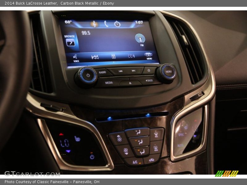 Carbon Black Metallic / Ebony 2014 Buick LaCrosse Leather