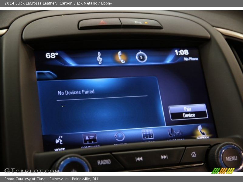 Carbon Black Metallic / Ebony 2014 Buick LaCrosse Leather