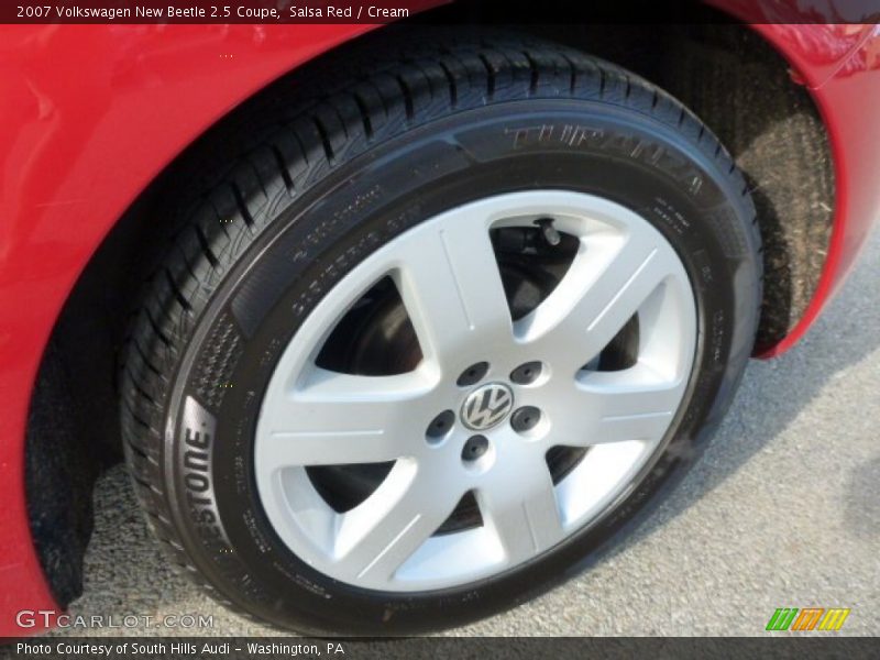 Salsa Red / Cream 2007 Volkswagen New Beetle 2.5 Coupe