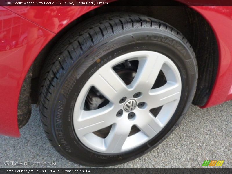Salsa Red / Cream 2007 Volkswagen New Beetle 2.5 Coupe