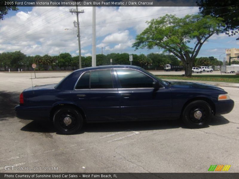 2005 Crown Victoria Police Interceptor Dark Blue Pearl Metallic