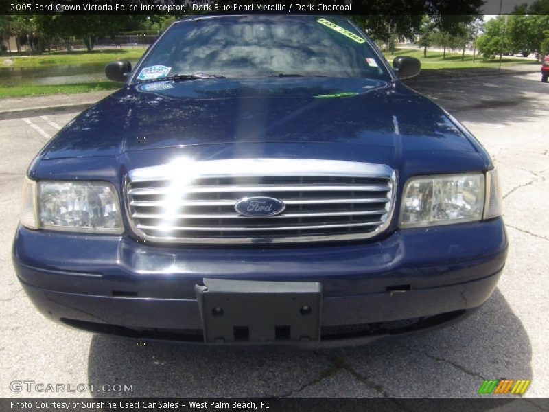  2005 Crown Victoria Police Interceptor Dark Blue Pearl Metallic