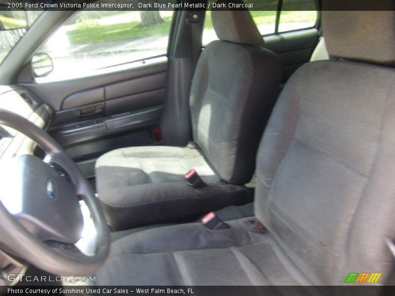 Dark Blue Pearl Metallic / Dark Charcoal 2005 Ford Crown Victoria Police Interceptor