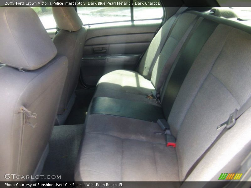 Dark Blue Pearl Metallic / Dark Charcoal 2005 Ford Crown Victoria Police Interceptor