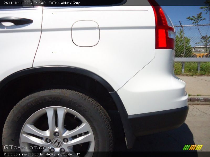 Taffeta White / Gray 2011 Honda CR-V EX 4WD