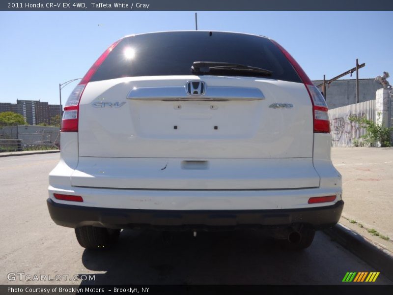 Taffeta White / Gray 2011 Honda CR-V EX 4WD