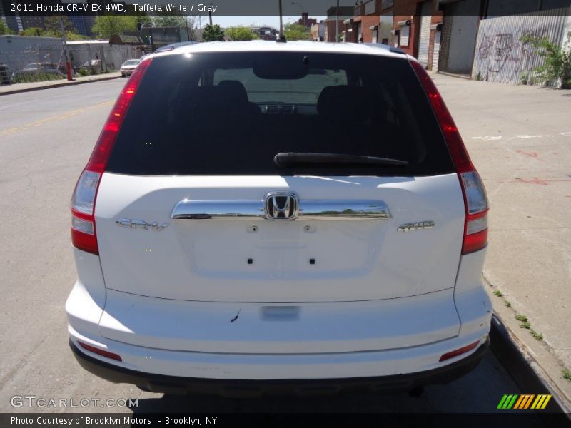 Taffeta White / Gray 2011 Honda CR-V EX 4WD