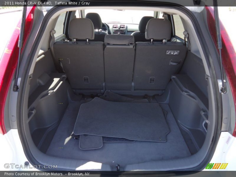 Taffeta White / Gray 2011 Honda CR-V EX 4WD