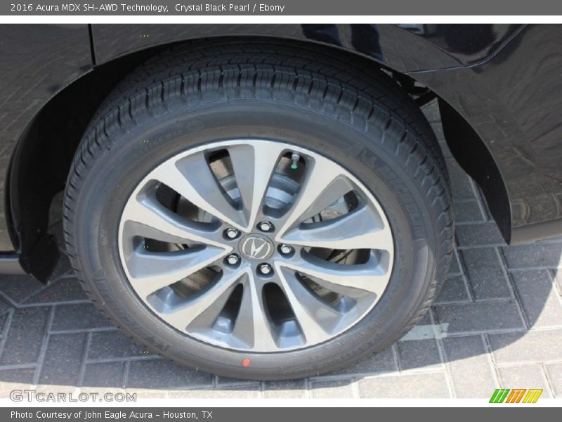 Crystal Black Pearl / Ebony 2016 Acura MDX SH-AWD Technology