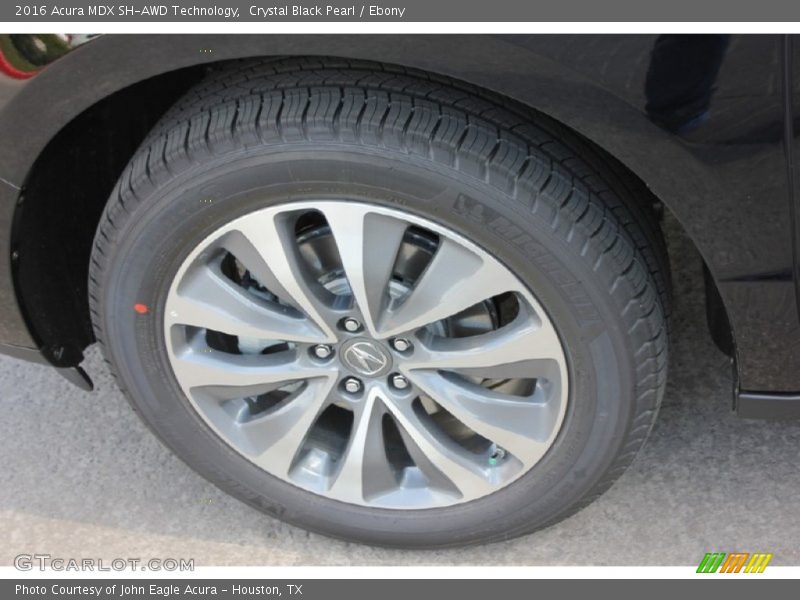 Crystal Black Pearl / Ebony 2016 Acura MDX SH-AWD Technology