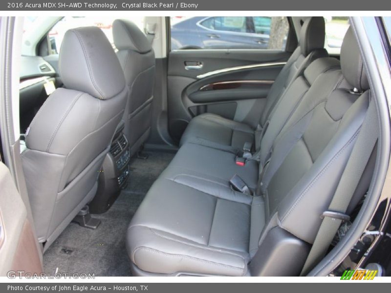 Crystal Black Pearl / Ebony 2016 Acura MDX SH-AWD Technology