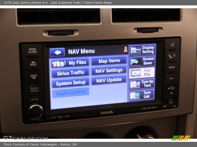 Light Graystone Pearl / Pastel Pebble Beige 2008 Jeep Liberty Limited 4x4