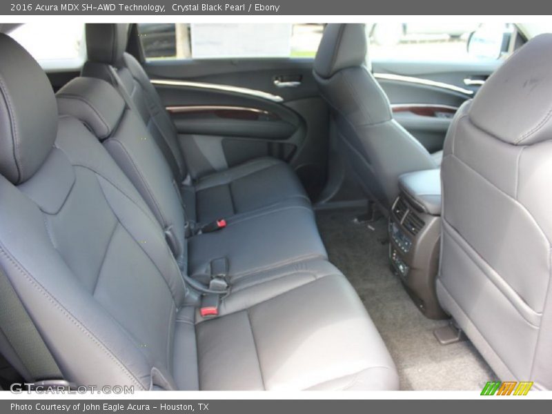 Crystal Black Pearl / Ebony 2016 Acura MDX SH-AWD Technology