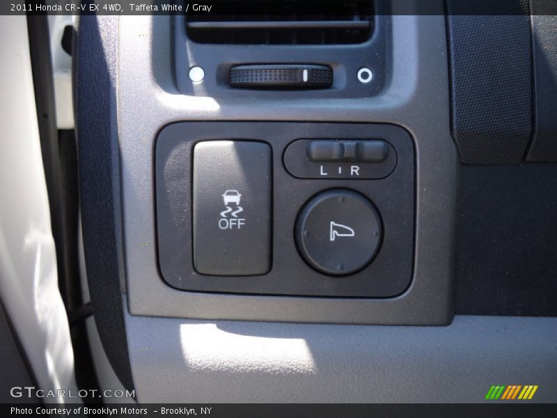 Taffeta White / Gray 2011 Honda CR-V EX 4WD