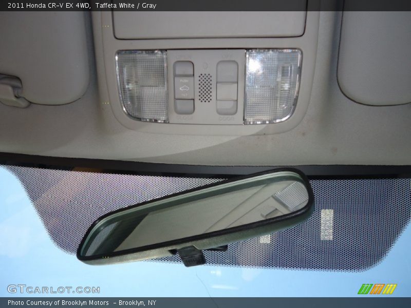 Taffeta White / Gray 2011 Honda CR-V EX 4WD