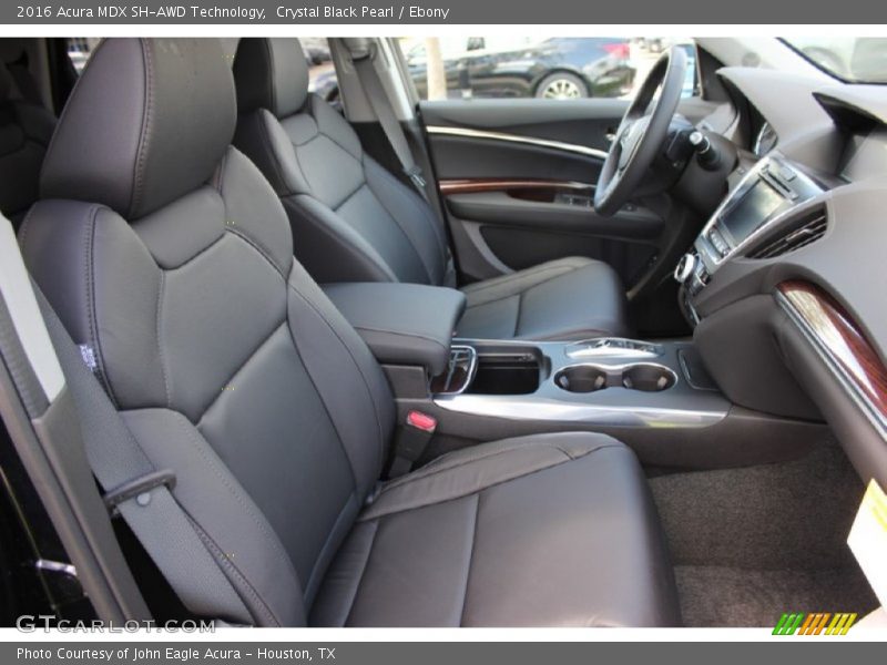 Crystal Black Pearl / Ebony 2016 Acura MDX SH-AWD Technology