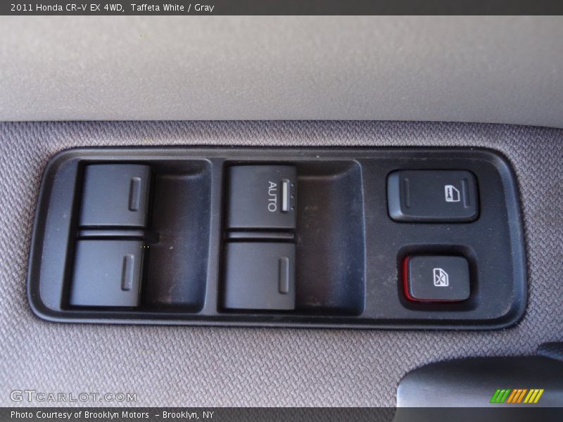 Taffeta White / Gray 2011 Honda CR-V EX 4WD