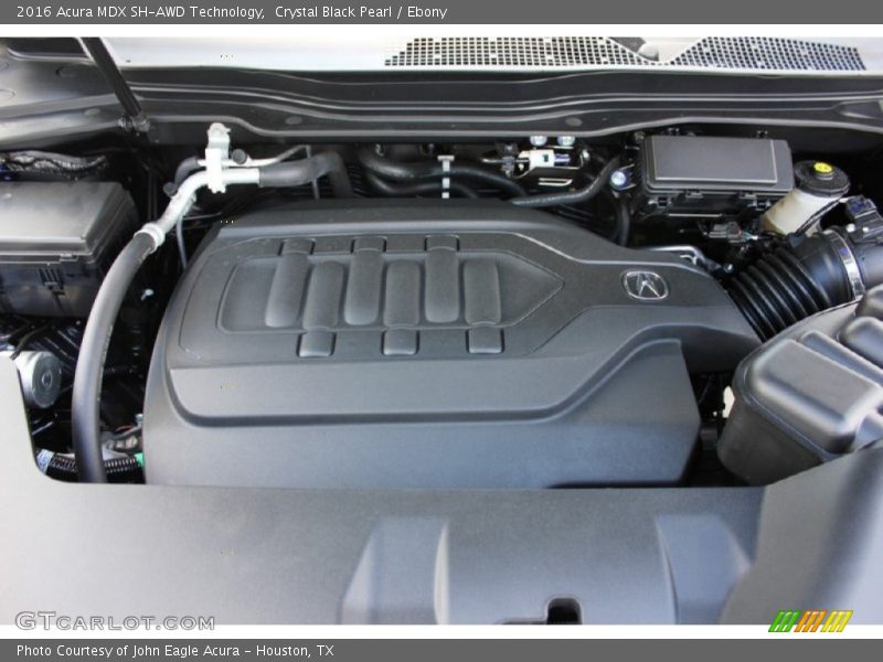 Crystal Black Pearl / Ebony 2016 Acura MDX SH-AWD Technology