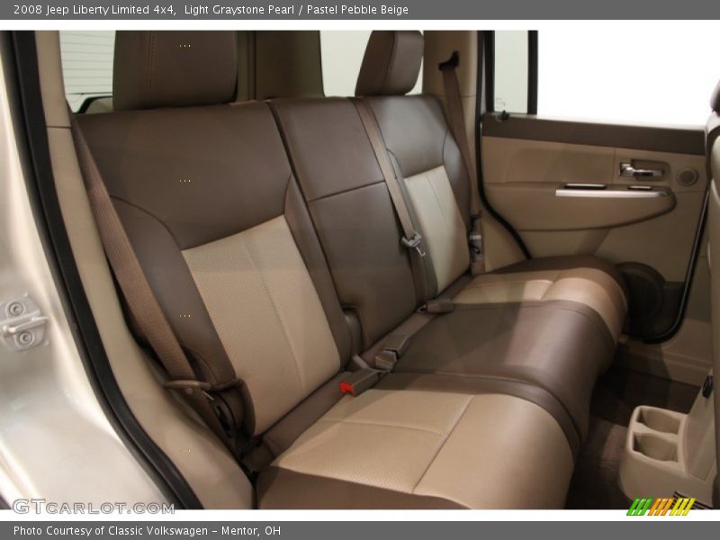 Light Graystone Pearl / Pastel Pebble Beige 2008 Jeep Liberty Limited 4x4