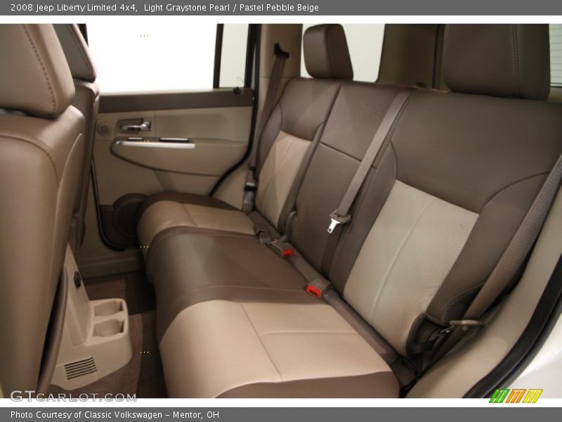 Light Graystone Pearl / Pastel Pebble Beige 2008 Jeep Liberty Limited 4x4