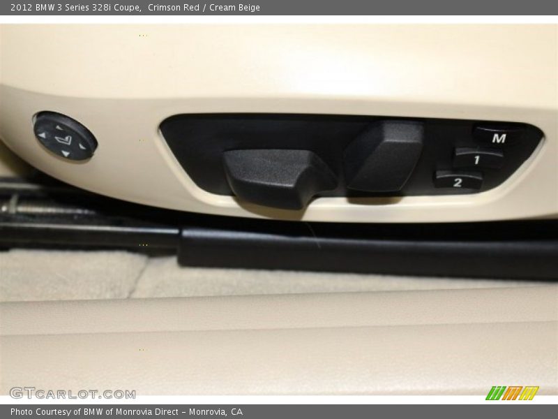 Crimson Red / Cream Beige 2012 BMW 3 Series 328i Coupe