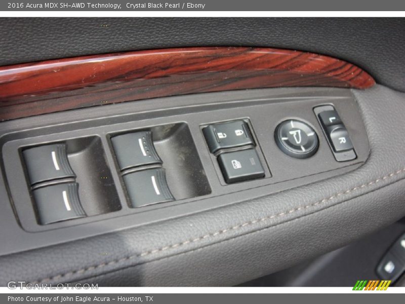 Crystal Black Pearl / Ebony 2016 Acura MDX SH-AWD Technology