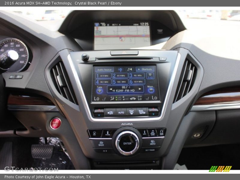 Crystal Black Pearl / Ebony 2016 Acura MDX SH-AWD Technology