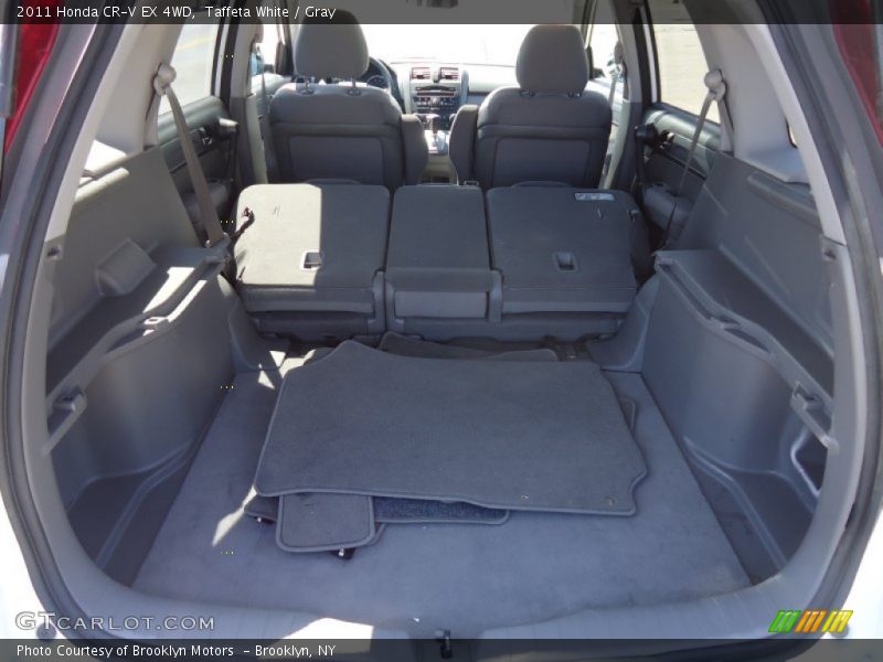 Taffeta White / Gray 2011 Honda CR-V EX 4WD