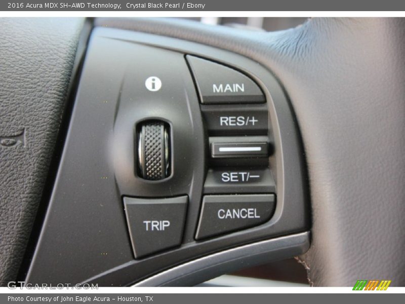 Crystal Black Pearl / Ebony 2016 Acura MDX SH-AWD Technology