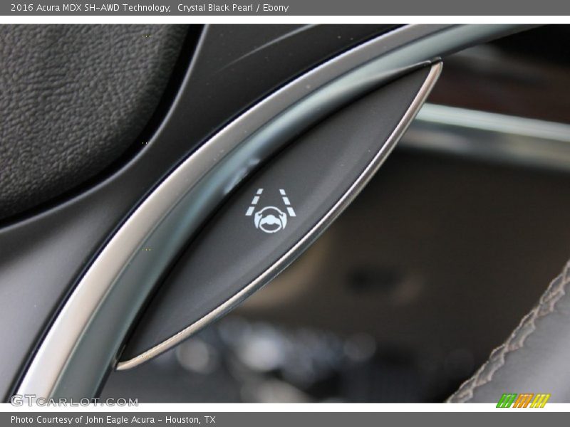Crystal Black Pearl / Ebony 2016 Acura MDX SH-AWD Technology