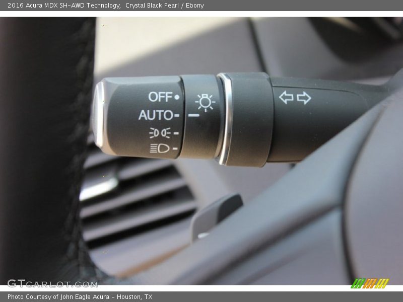 Crystal Black Pearl / Ebony 2016 Acura MDX SH-AWD Technology