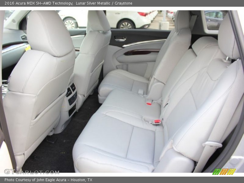 Lunar Silver Metallic / Graystone 2016 Acura MDX SH-AWD Technology