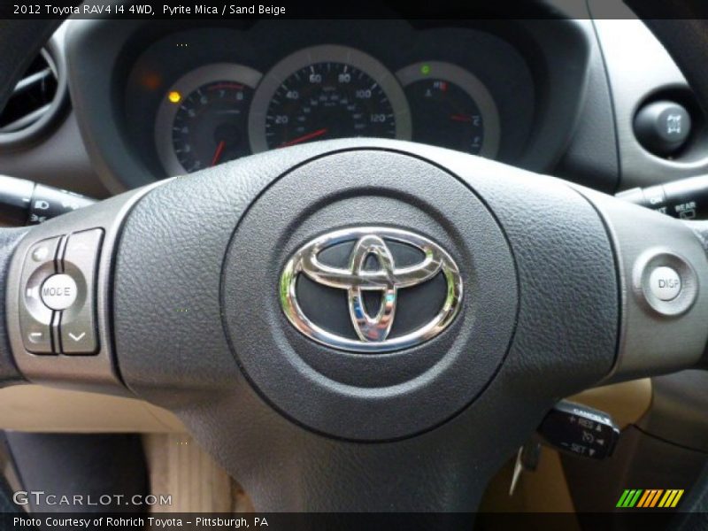 Pyrite Mica / Sand Beige 2012 Toyota RAV4 I4 4WD