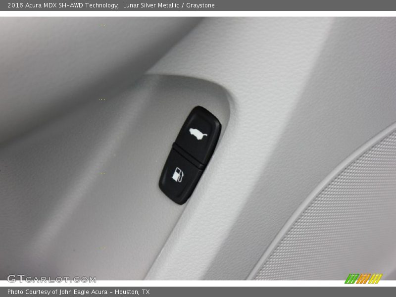 Lunar Silver Metallic / Graystone 2016 Acura MDX SH-AWD Technology