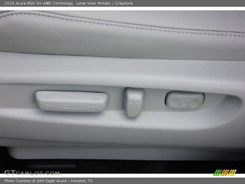 Lunar Silver Metallic / Graystone 2016 Acura MDX SH-AWD Technology