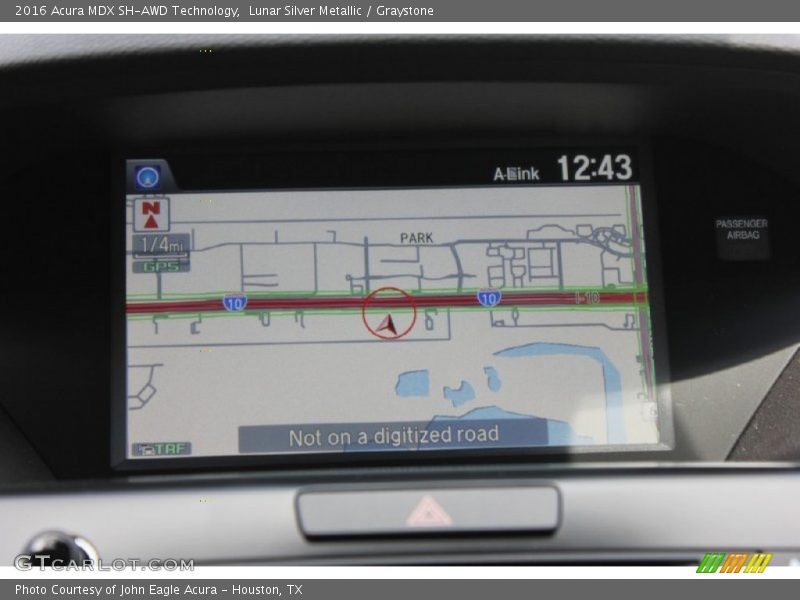 Lunar Silver Metallic / Graystone 2016 Acura MDX SH-AWD Technology