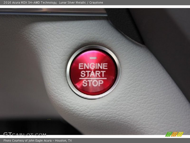 Lunar Silver Metallic / Graystone 2016 Acura MDX SH-AWD Technology