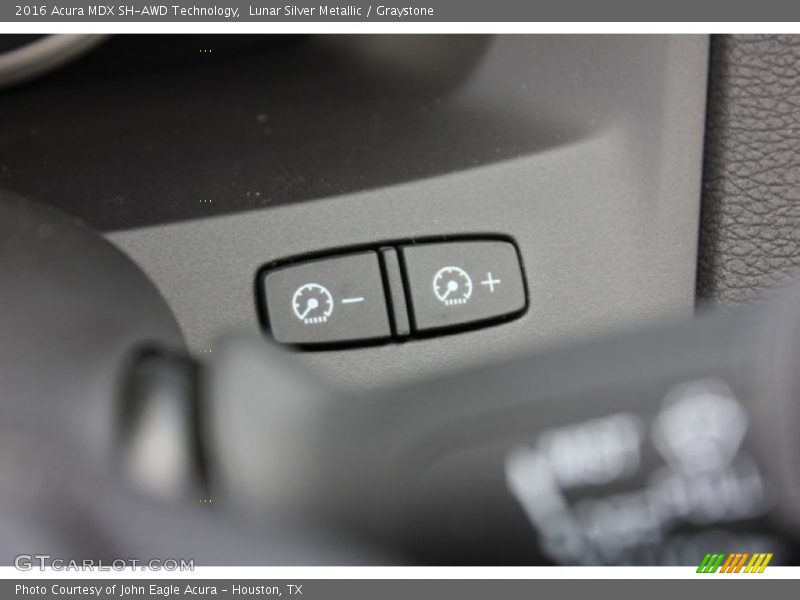 Lunar Silver Metallic / Graystone 2016 Acura MDX SH-AWD Technology