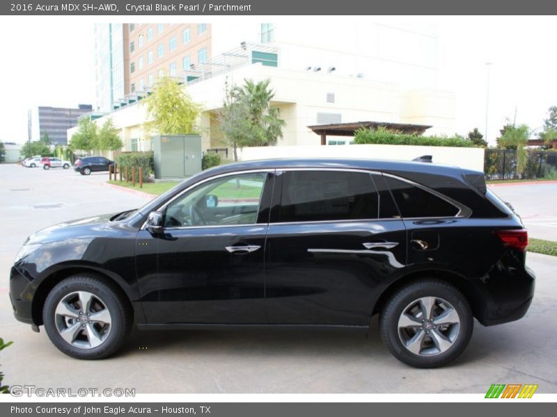 Crystal Black Pearl / Parchment 2016 Acura MDX SH-AWD