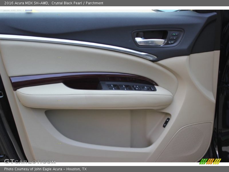 Crystal Black Pearl / Parchment 2016 Acura MDX SH-AWD