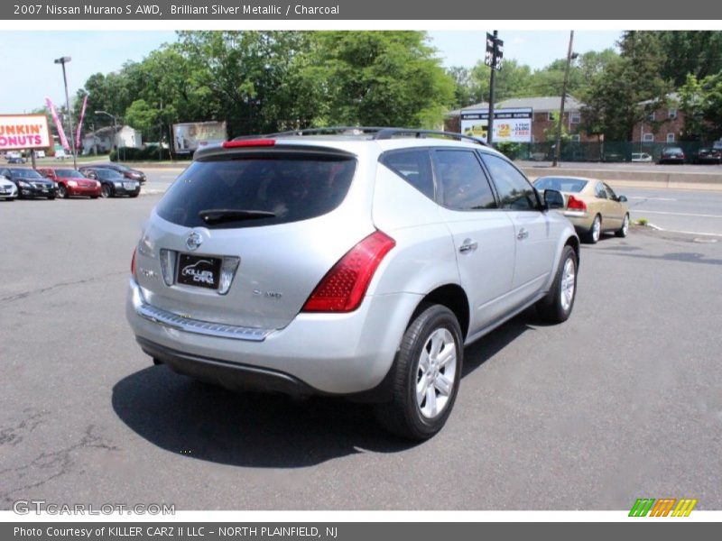 Brilliant Silver Metallic / Charcoal 2007 Nissan Murano S AWD