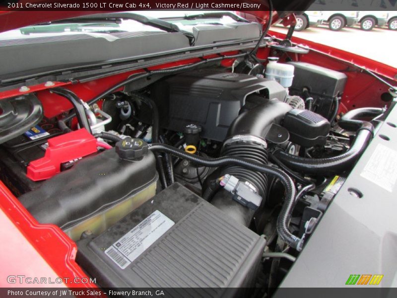 Victory Red / Light Cashmere/Ebony 2011 Chevrolet Silverado 1500 LT Crew Cab 4x4