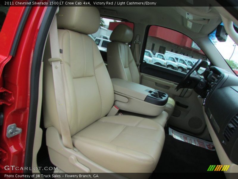 Victory Red / Light Cashmere/Ebony 2011 Chevrolet Silverado 1500 LT Crew Cab 4x4