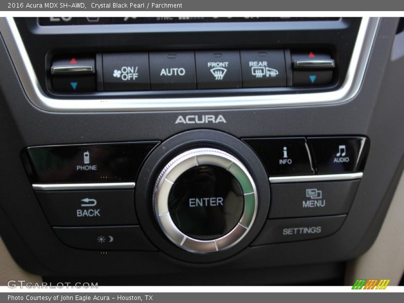 Crystal Black Pearl / Parchment 2016 Acura MDX SH-AWD